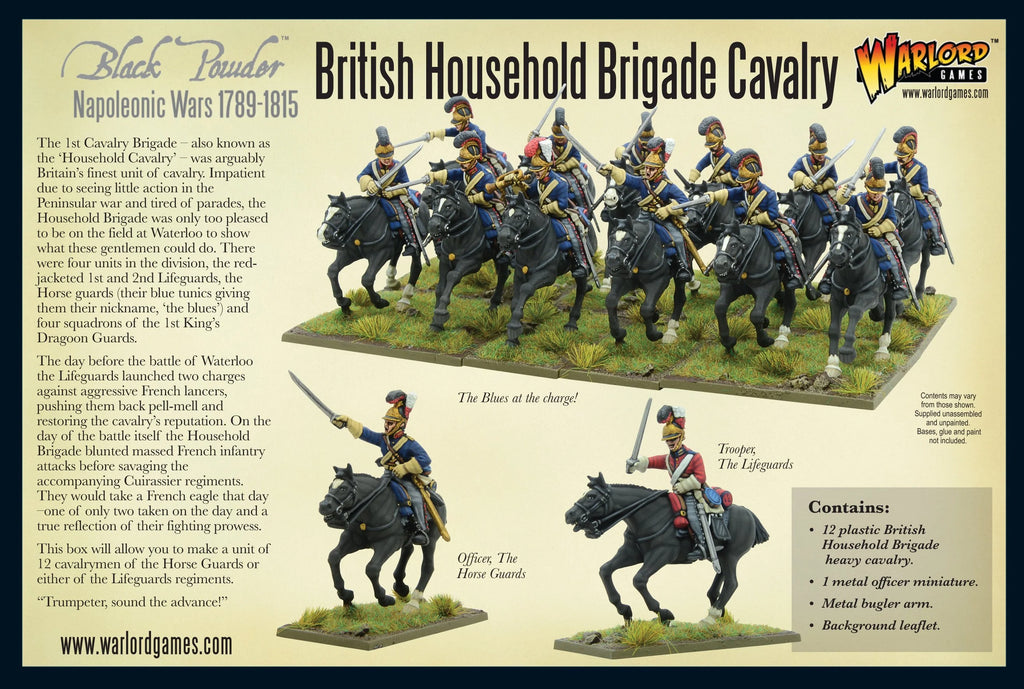 Black Powder: British Household Brigade Cavalry - The Tabletop Strategist