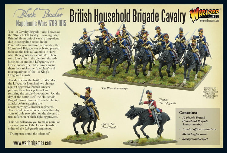 Black Powder: British Household Brigade Cavalry - The Tabletop Strategist
