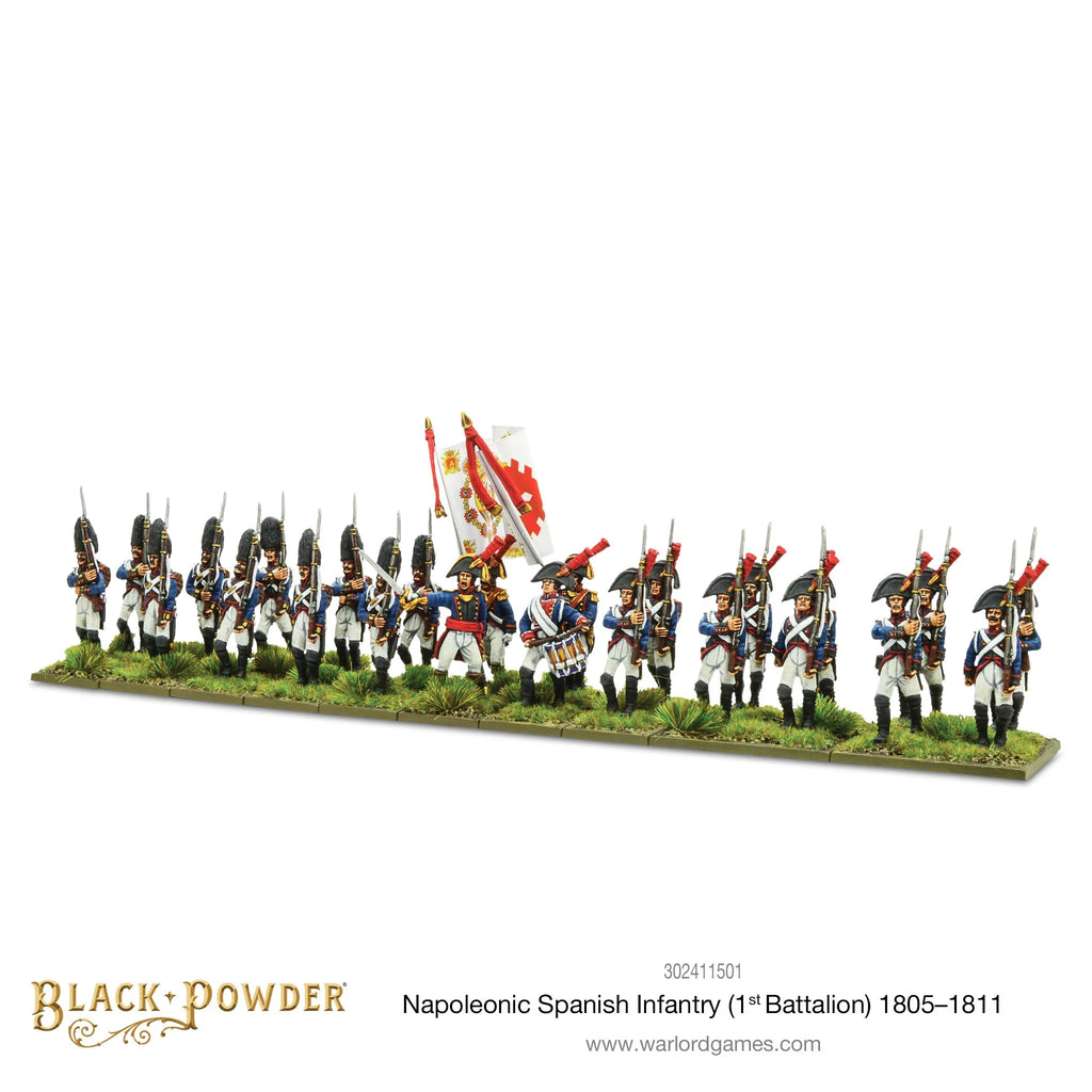 Black Powder: Spanish Infantry (1st Battalion) 1805-1811 - The Tabletop Strategist