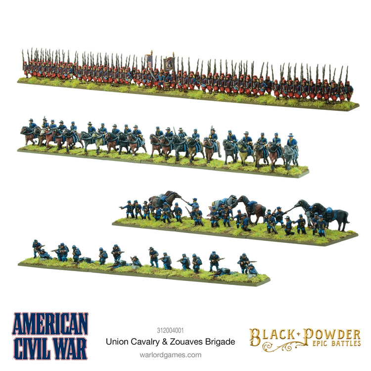 Epic Battles: American Civil War Union Cavalry & Zouaves Brigade