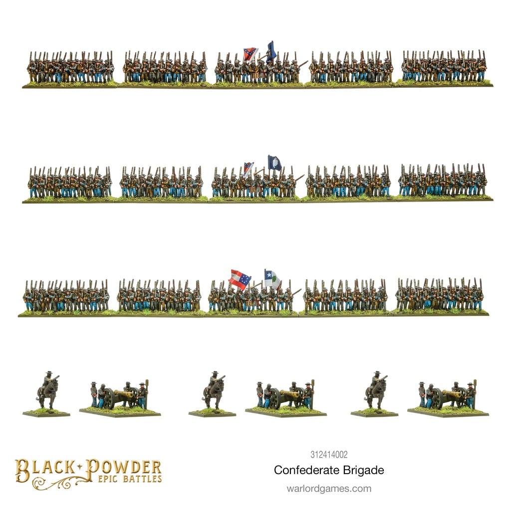 Epic Battles: ACW Confederate Brigade - The Tabletop Strategist