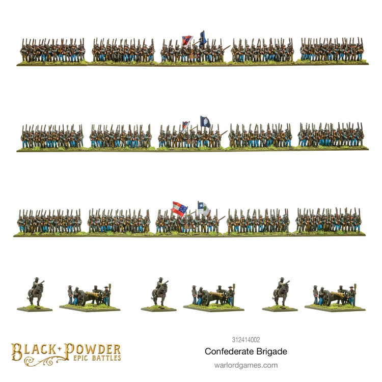 Epic Battles: ACW Confederate Brigade - The Tabletop Strategist