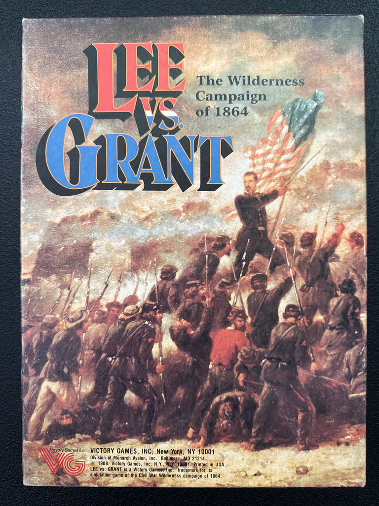 Lee vs. Grant: The Wilderness Campaign of 1864 (1988, Good Condition, Appears Complete)