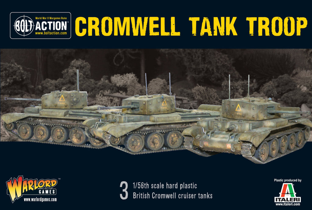 Bolt Action: Cromwell Tank Troop - The Tabletop Strategist