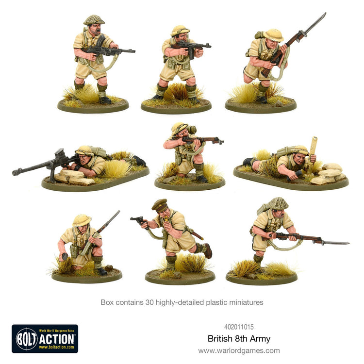 Bolt Action: British 8th Army Infantry - The Tabletop Strategist