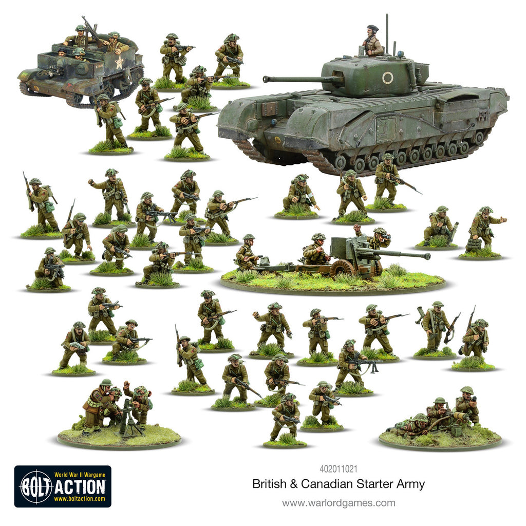 Bolt Action: British & Canadian Starter Army - The Tabletop Strategist
