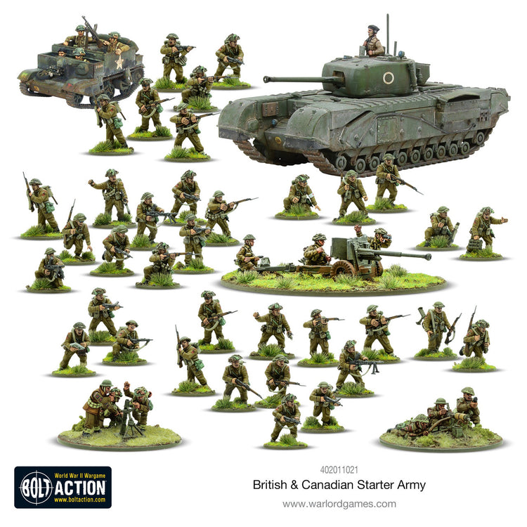 Bolt Action: British & Canadian Starter Army - The Tabletop Strategist