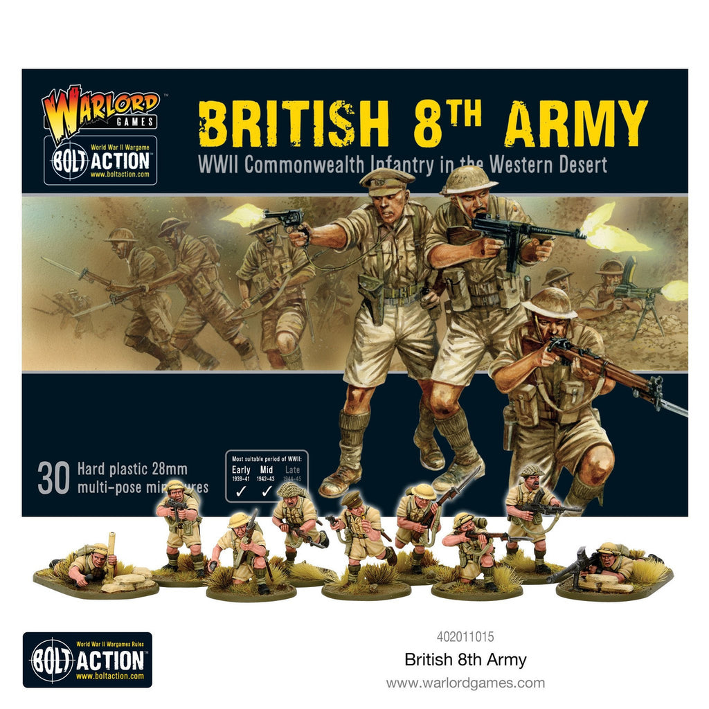 Bolt Action: British 8th Army Infantry - The Tabletop Strategist