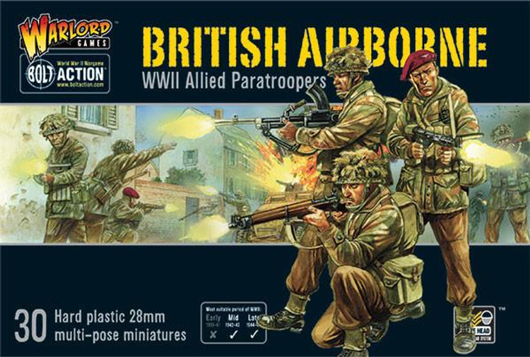 Bolt Action: British Airborne WWII Allied Paratroopers - The Tabletop Strategist