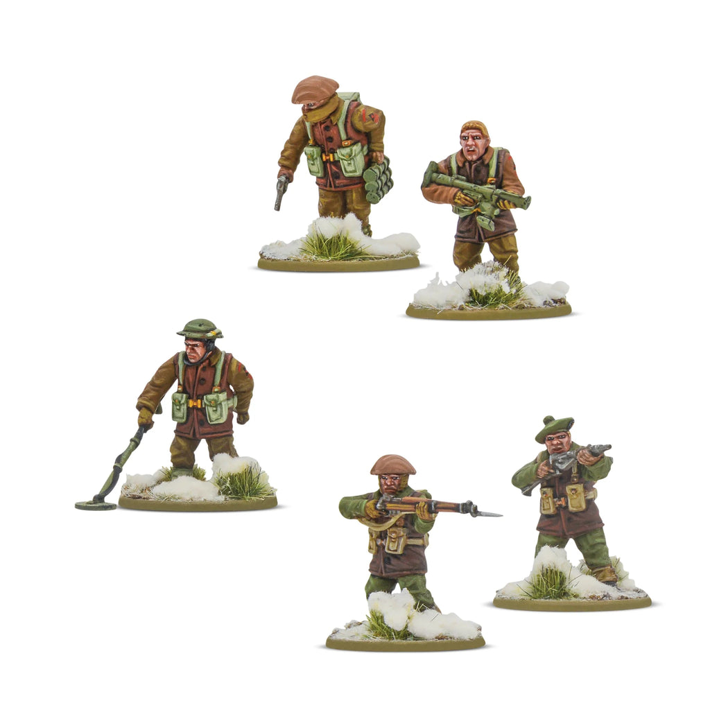 Bolt Action - 'Crossing the Rhine' - British & Canadian infantry (Winter) Starter Army