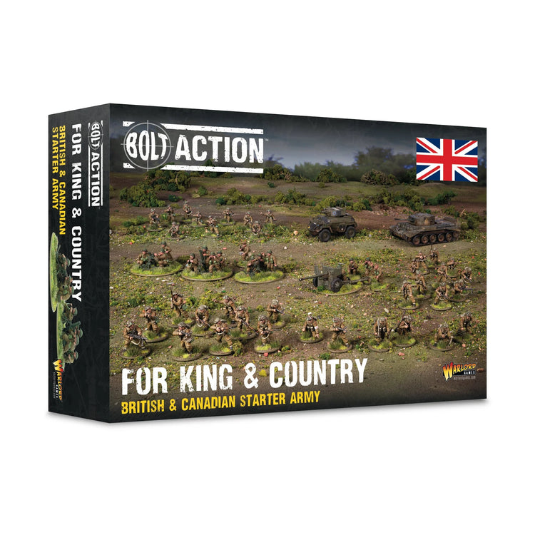 Bolt Action -  New For King & Country - British & Canadian starter army