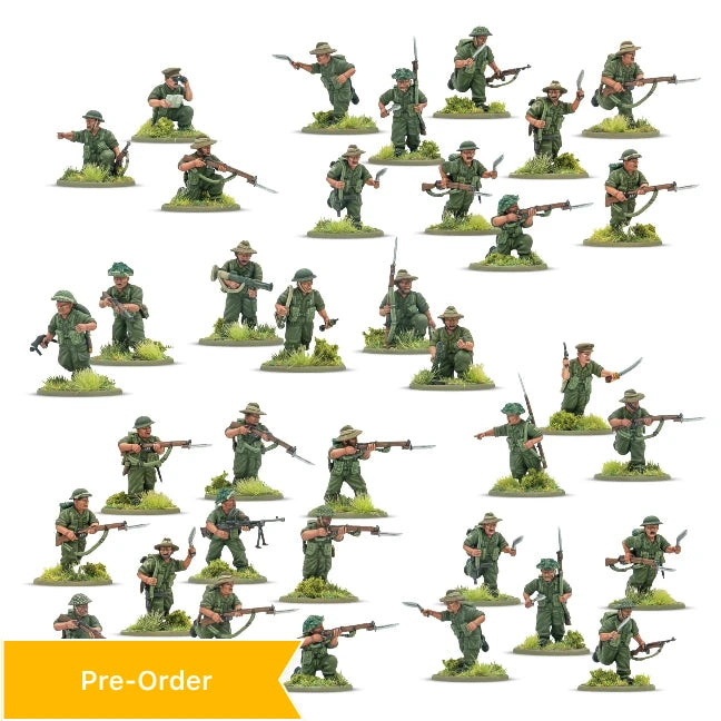 Bolt Action - Gurkha Infantry Platoon