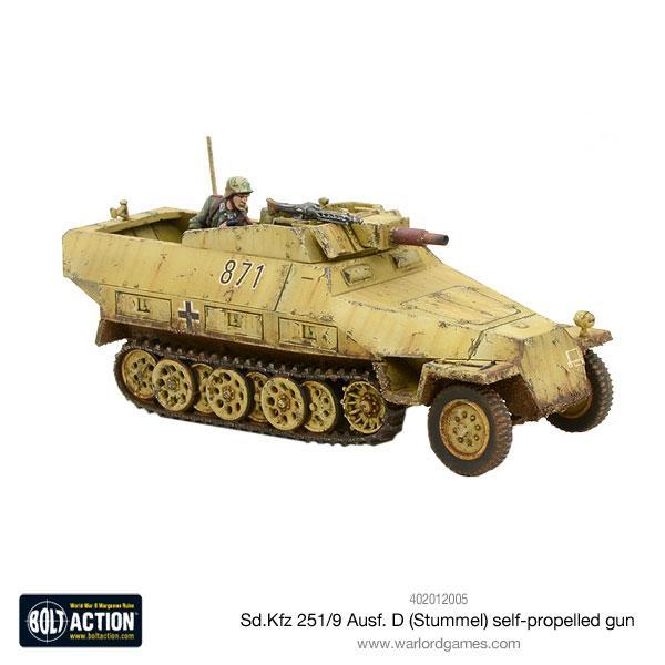 Bolt Action - SD.KFZ 251/9 Ausf D Stummel