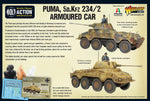 Bolt Action: Puma Sd.Kfz 234/2 Armoured Car - The Tabletop Strategist