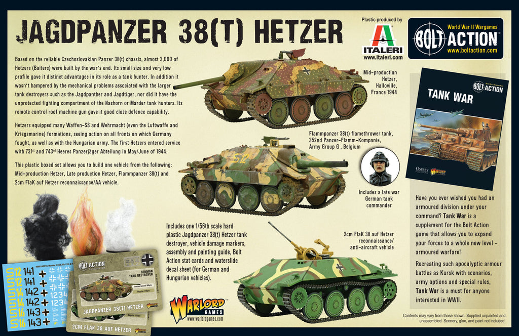 Bolt Action: Jagdpanzer 38(t) Hetzer - The Tabletop Strategist