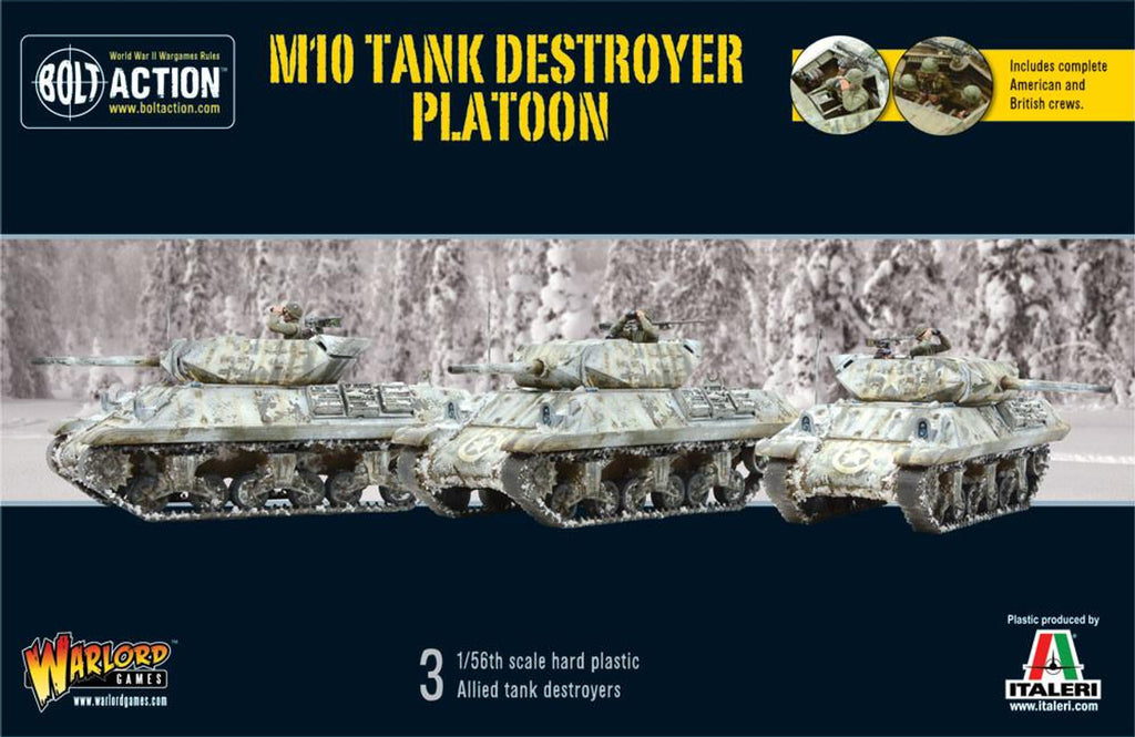 M10 Tank Destroyer Platoon - The Tabletop Strategist