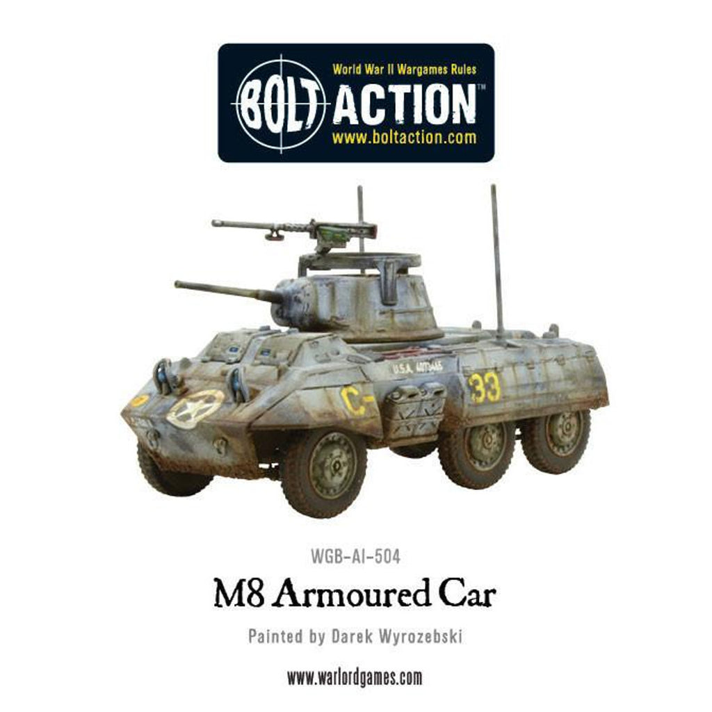 Bolt Action: M8/M20 Greyhound Scout Car - The Tabletop Strategist