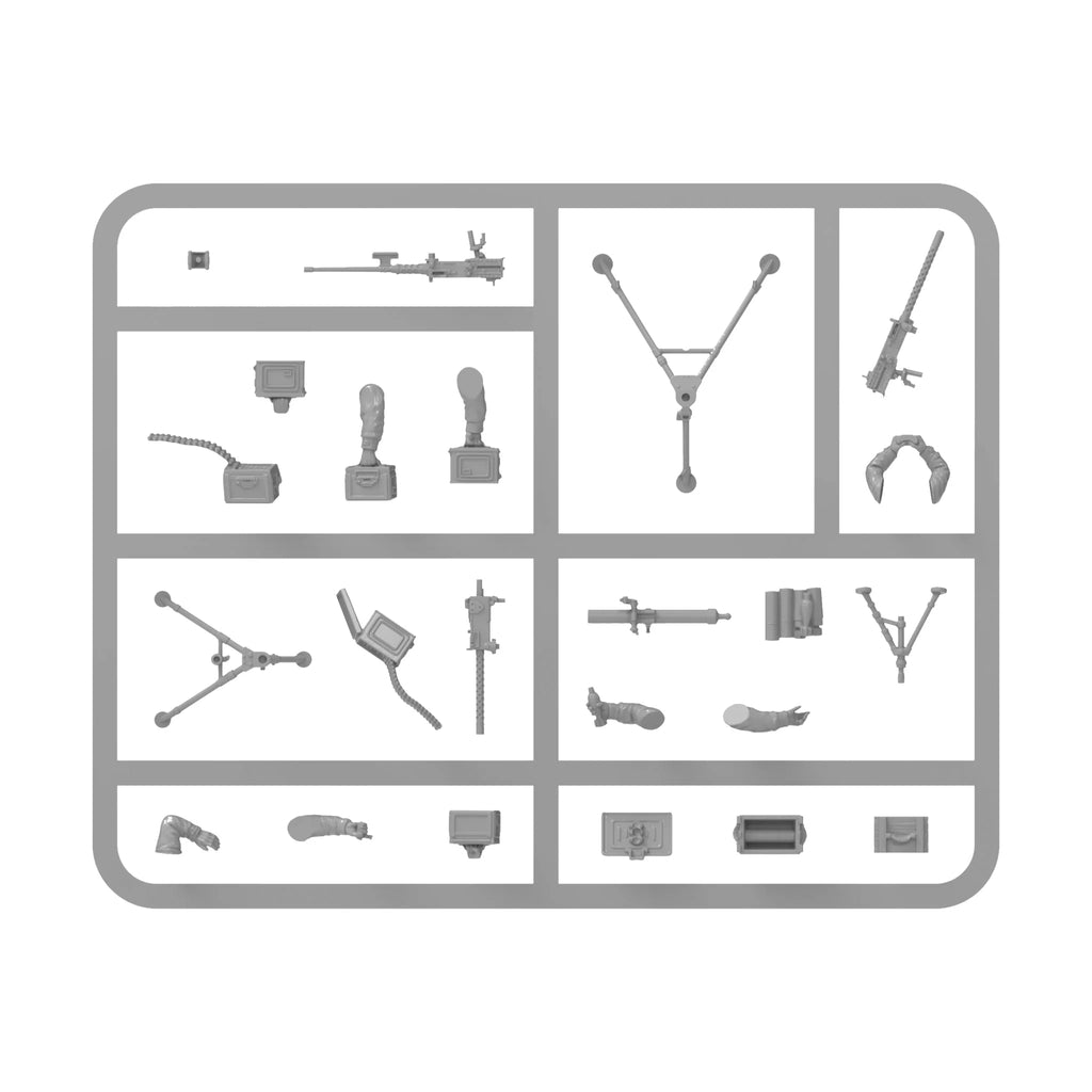 Bolt Action - US Heavy Weapons Platoon (Plastic)