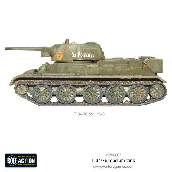 Bolt Action - T-34/76 Medium Tank