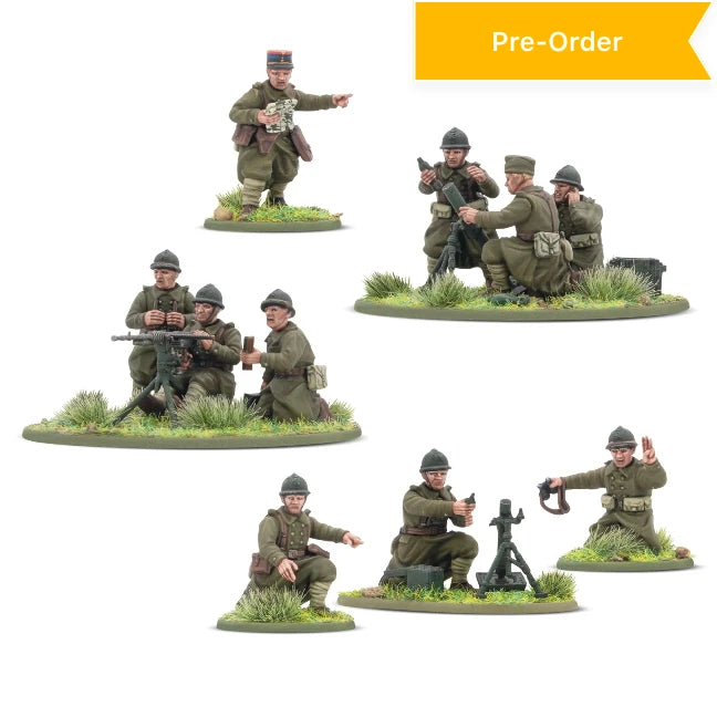 Bolt Action -  French Army Heavy Weapons platoon