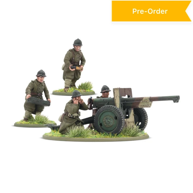 Bolt Action - French Army 75mm Light Artillery