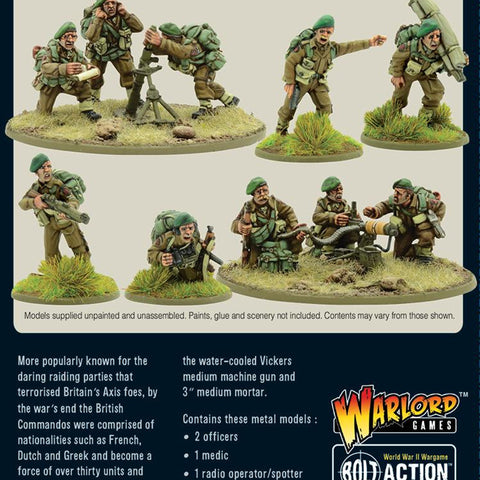 Bolt Action: Commandos Support Group - The Tabletop Strategist