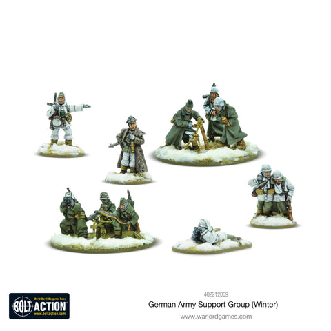 Bolt Action: German Army (Winter) Support Group - The Tabletop Strategist