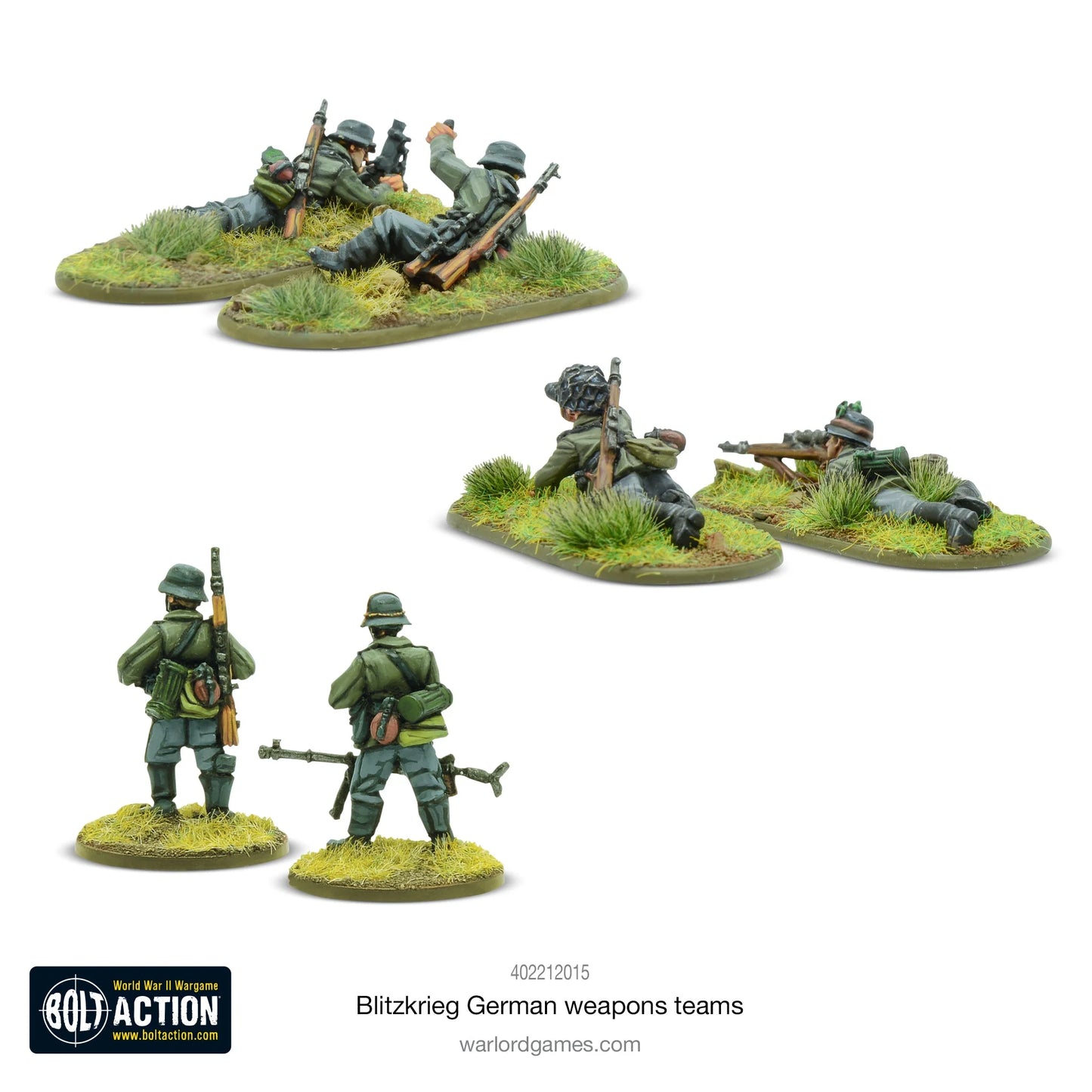 Bolt Action:  Blitzkrieg German weapons teams