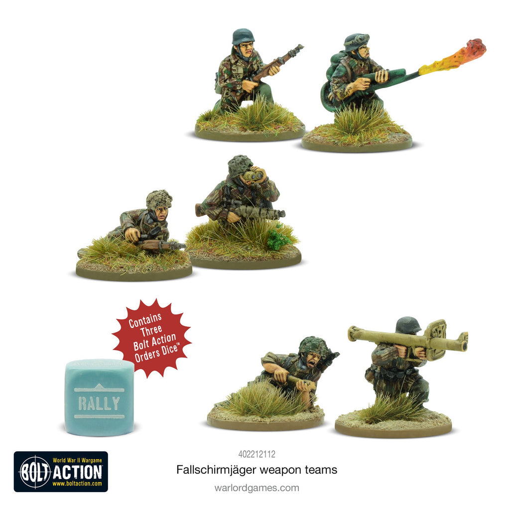 Bolt Action: Fallschirmjager Weapons Teams - The Tabletop Strategist