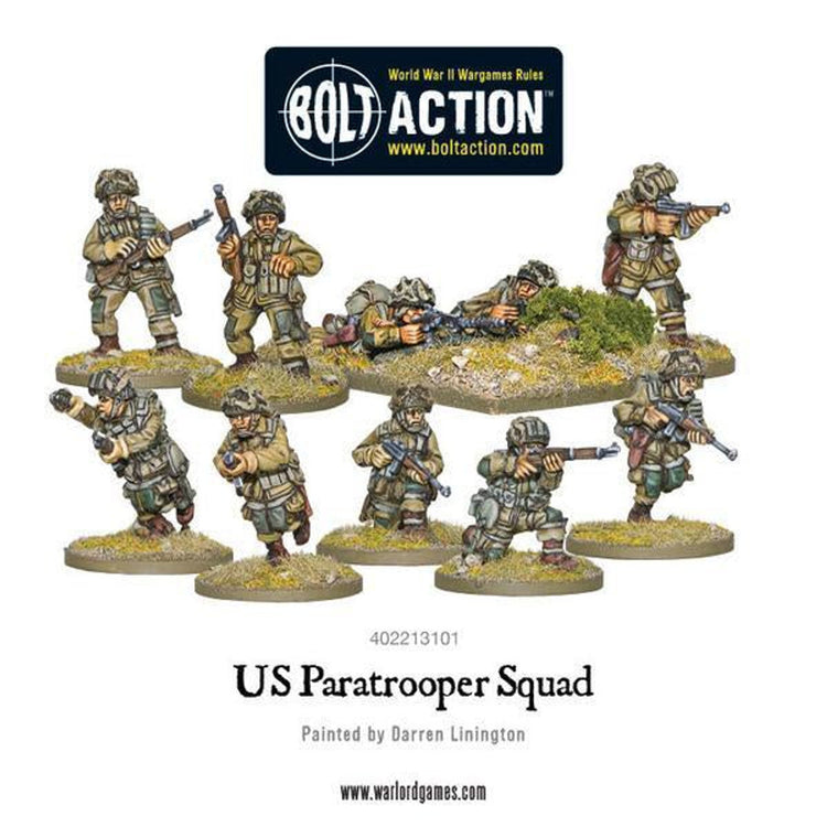 Bolt Action: US Paratrooper Squad - The Tabletop Strategist