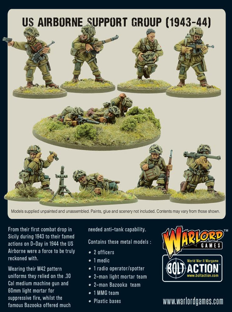 Bolt Action: US Airborne Support Group (1943-44) - The Tabletop Strategist