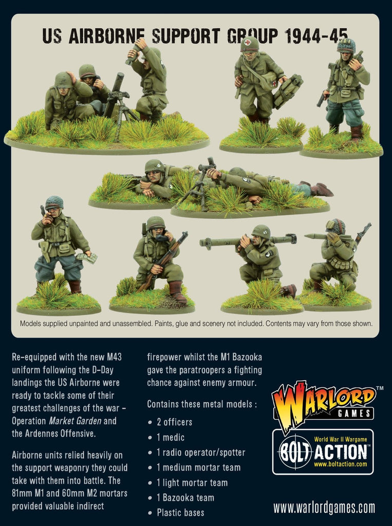 Bolt Action: US Airborne Support Group (1944-45) - The Tabletop Strategist