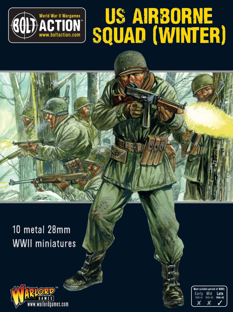 Bolt Action: US Airborne Squad (Winter) - The Tabletop Strategist