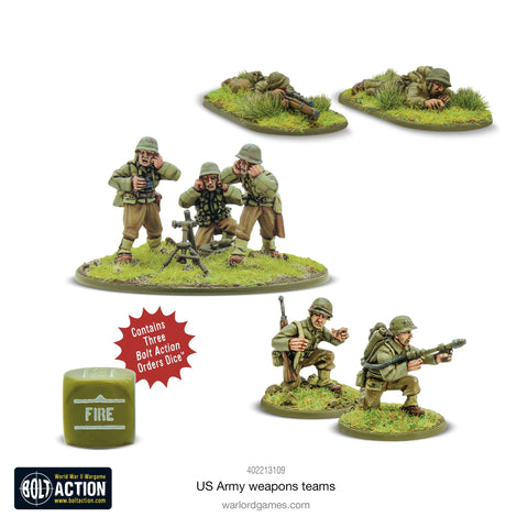 Bolt Action - US Army weapons teams