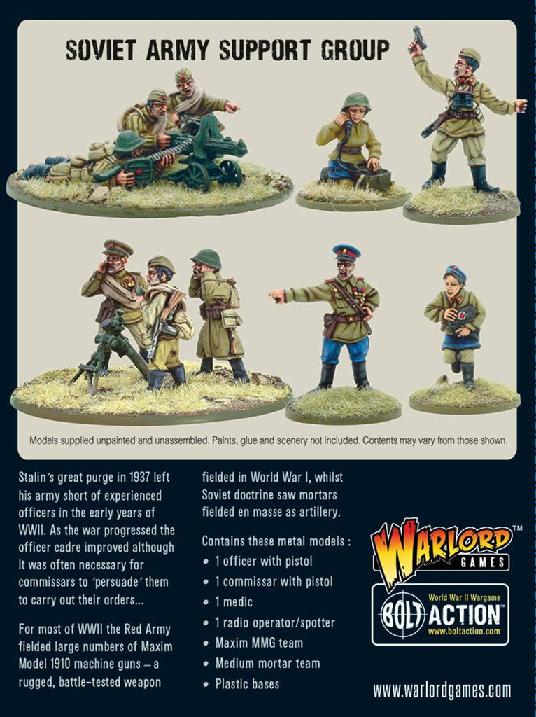 Bolt Action: Soviet Army Support Group - The Tabletop Strategist
