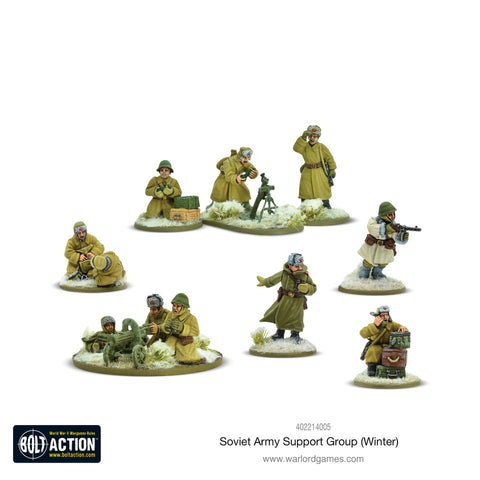 Bolt Action: Soviet Army (Winter) Support Group - The Tabletop Strategist
