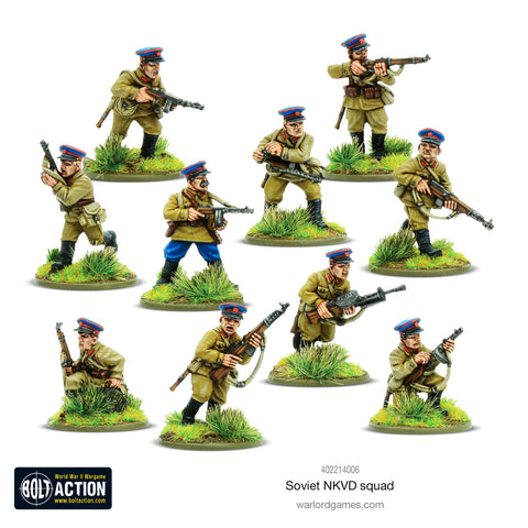 Bolt Action: Soviet NKVD Squad - The Tabletop Strategist