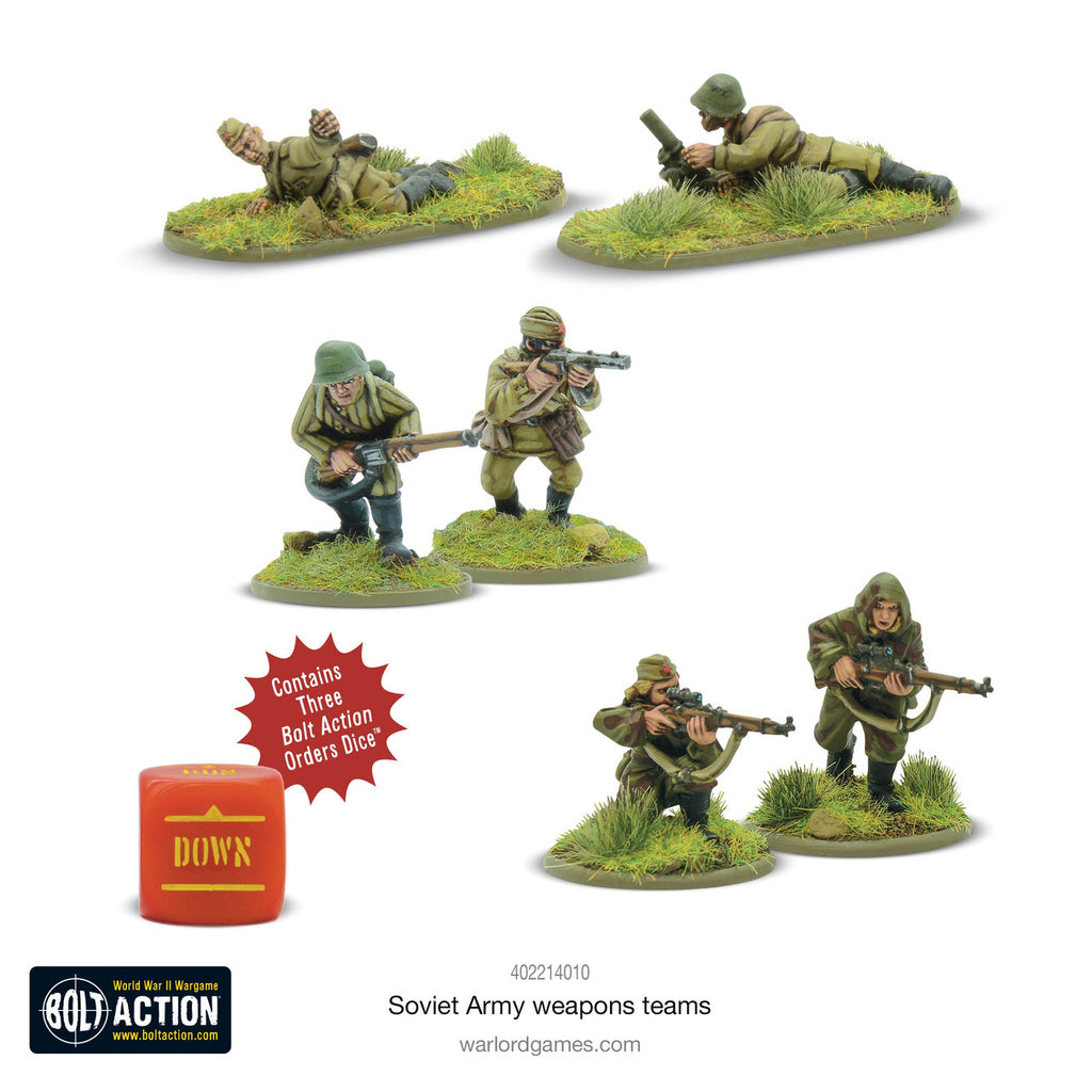 Bolt Action: Soviet Army Weapons Teams - The Tabletop Strategist