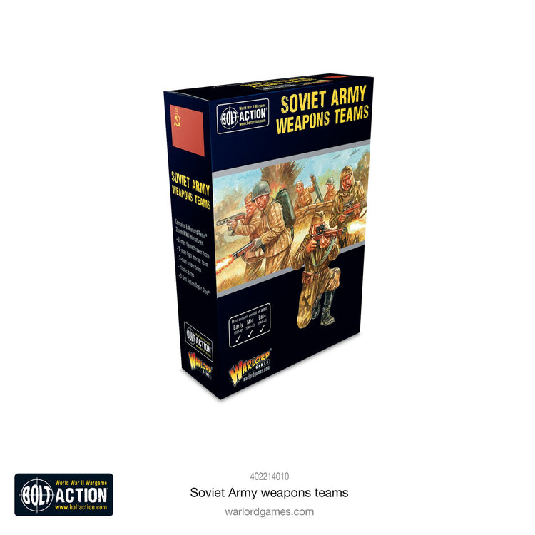 Bolt Action: Soviet Army Weapons Teams - The Tabletop Strategist
