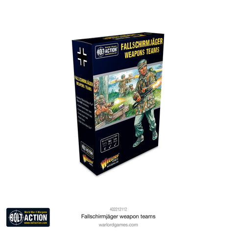 Bolt Action: Fallschirmjager Weapons Teams - The Tabletop Strategist