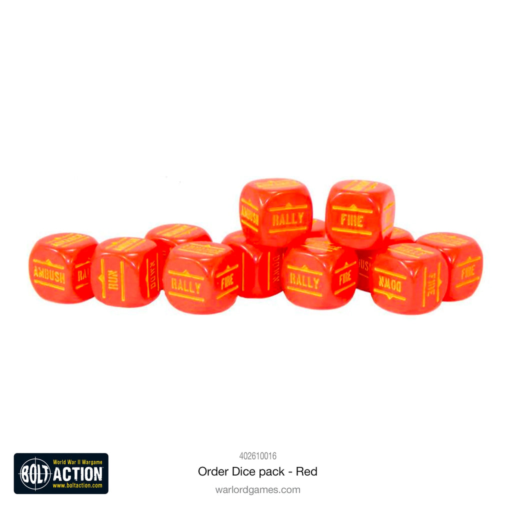 BA Order Dice Red - The Tabletop Strategist