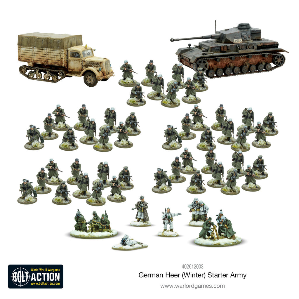 German Heer Winter Starter Army - The Tabletop Strategist