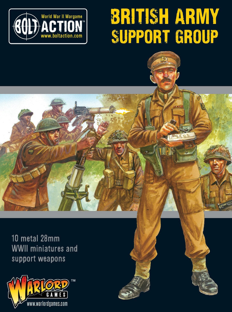 Bolt Action: British Army Support Group - The Tabletop Strategist
