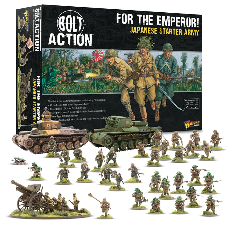 Bolt Action - For the Emperor! Japanese starter army