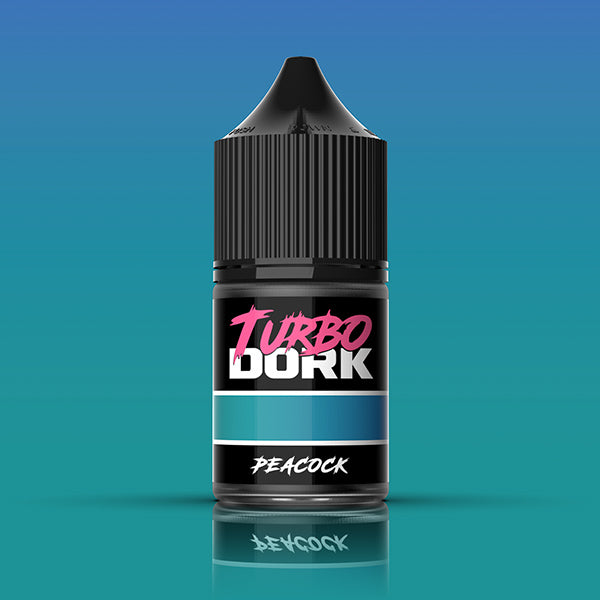 Turbo Dork: Turboshifts Acrylic Paint: Peacock (22ml Bottle)