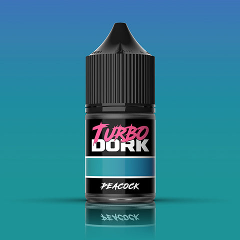 Turbo Dork: Turboshifts Acrylic Paint: Peacock (22ml Bottle)