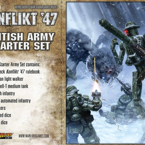 Konflikt '47: British Army Starter Set