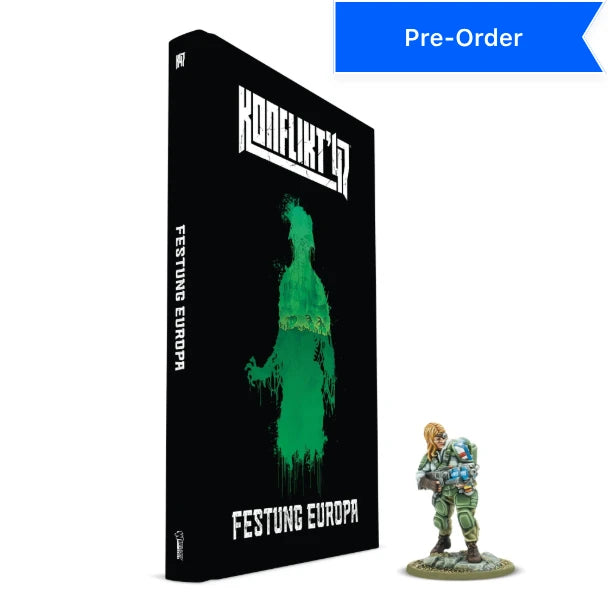 Konflikt '47: Festung Europa & 'Operation Touchdown' book miniature (PREORDER)