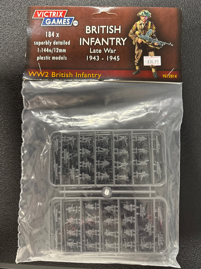 British Infantry and Heavy Weapons