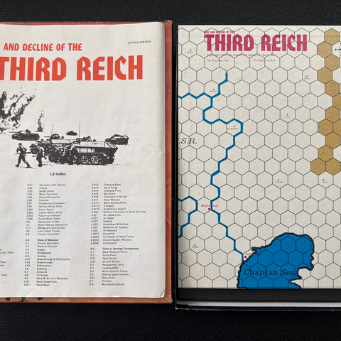 Rise and Decline of the Third Reich, Second Edition (1974, Good Condition, Complete)